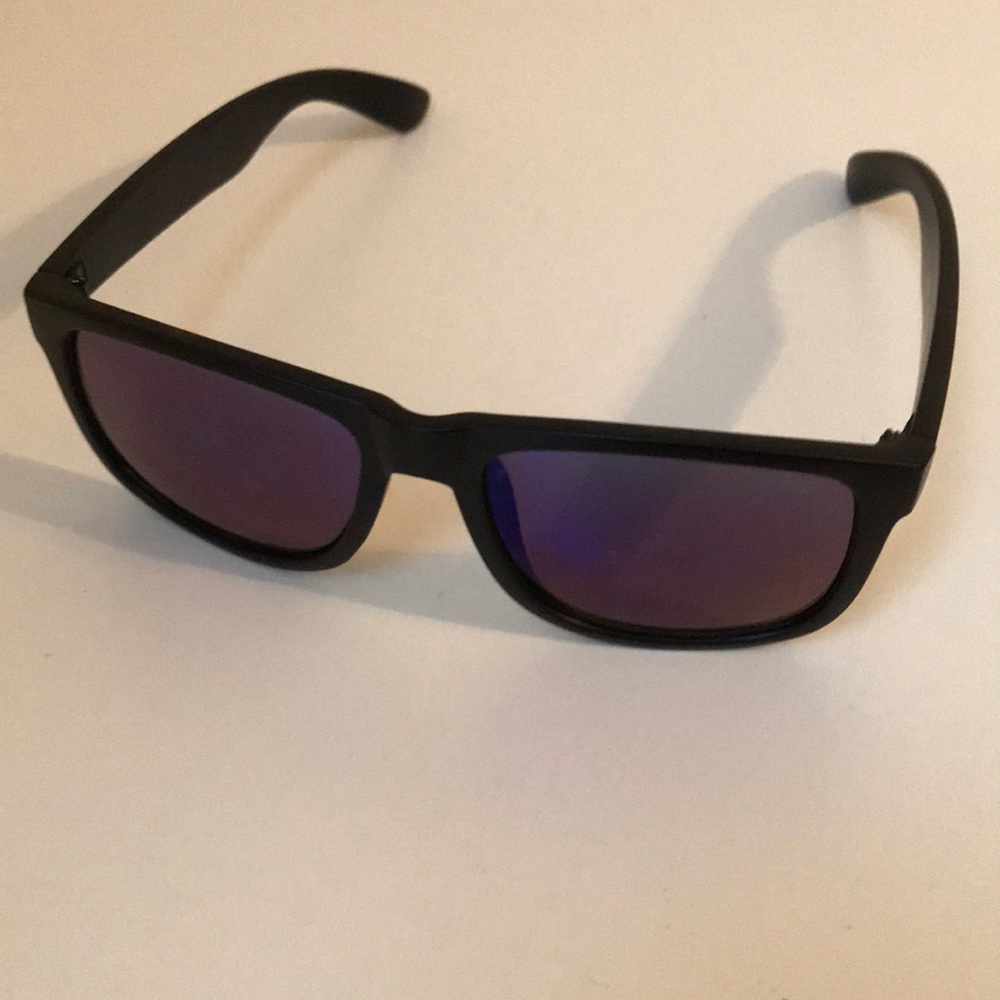 Blue and Black Sunglasses